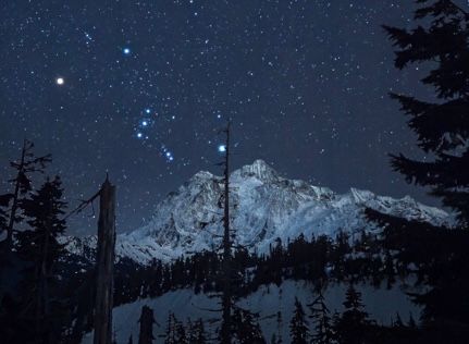 Orion Over Shuksan 