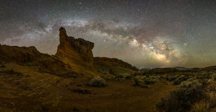 High Desert Galactic Arch